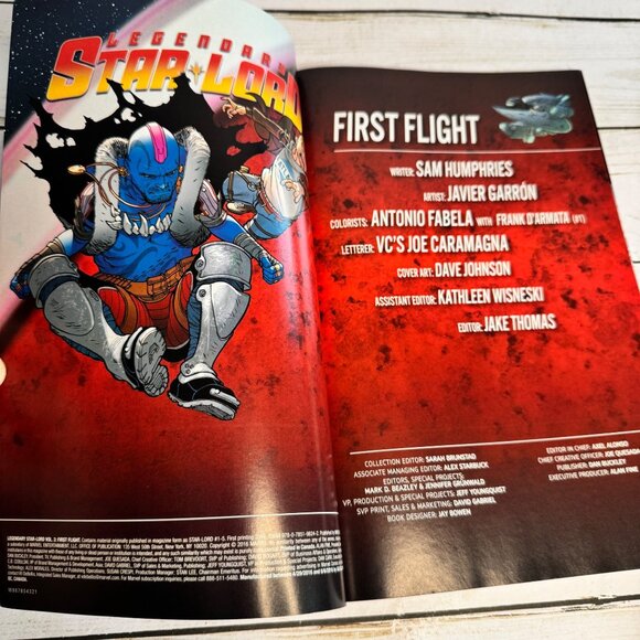 Legendary Star-Lord First Flight Marvel TPB Humphries Garron Guardians Graphic N - Picture 7 of 8